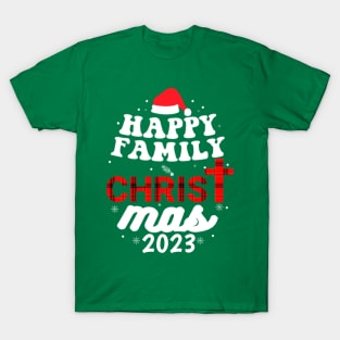 Happy Family Christma 2023 T-Shirt